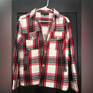 Kendall and Kylie Plaid Shacket